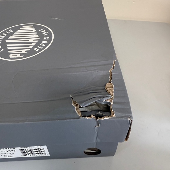 Palladium Womens 6 Revolt HI TX Platform Boots Olive 97242-307-M New - Picture 7 of 7